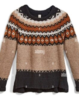 Women’s multi color pattern sweater