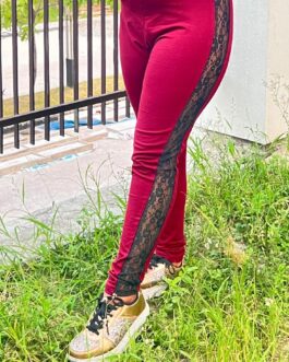 Women Red legging