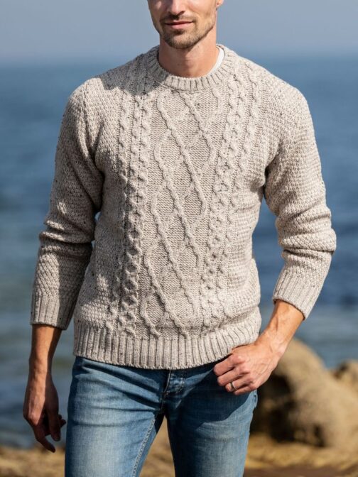 Men's Short Sleeve Sweater - Image 12