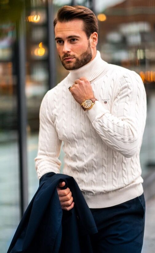 Men's Short Sleeve Sweater