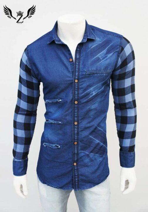 Men's Denim Shirt - Image 26