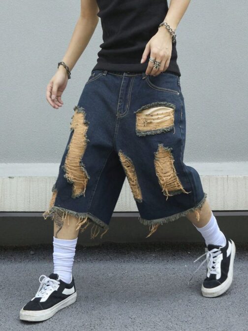 Men's Denim Shorts - Image 4