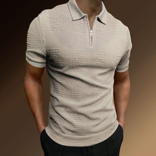 Men's Short Sleeve Sweater - Image 5