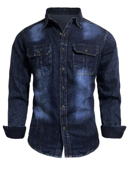 Men's Denim Shirt - Image 29