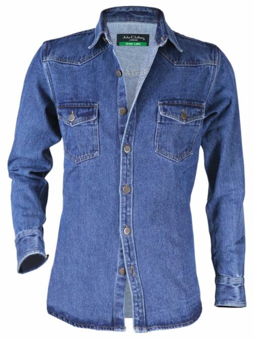 Men's Denim Shirt - Image 17