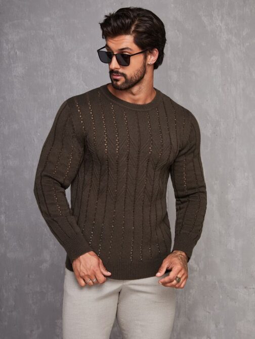 Men's Short Sleeve Sweater - Image 18