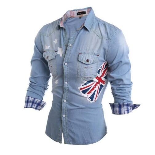 Men's Denim Shirt - Image 14