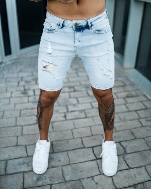Men's Denim Shorts - Image 32