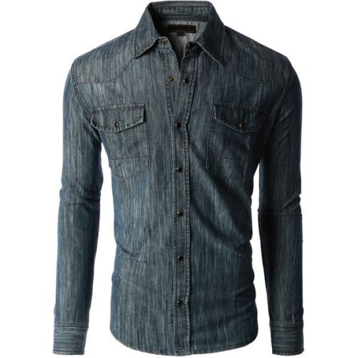 Men's Denim Shirt - Image 5