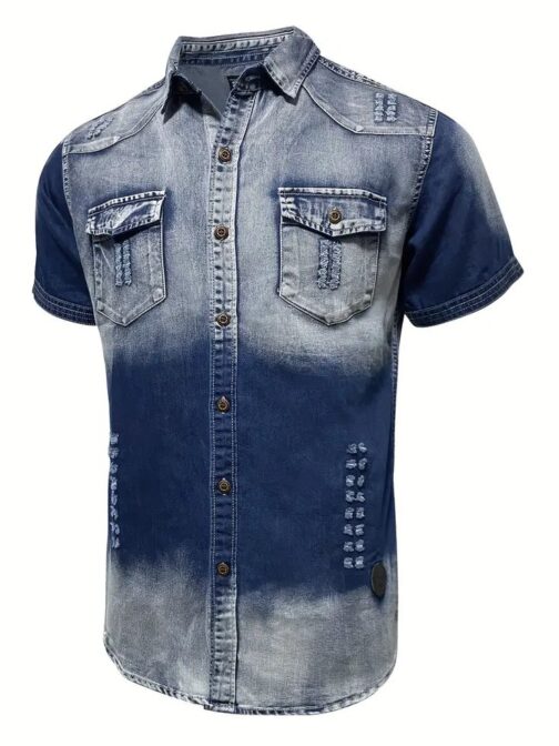 Men's Denim Shirt - Image 7