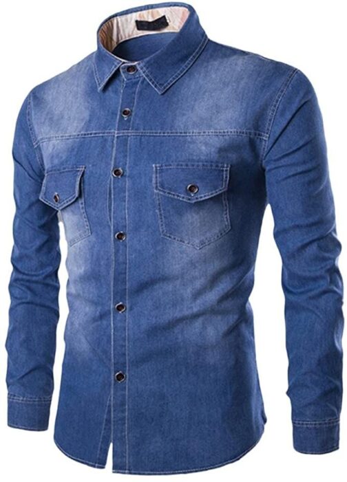 Men's Denim Shirt - Image 12