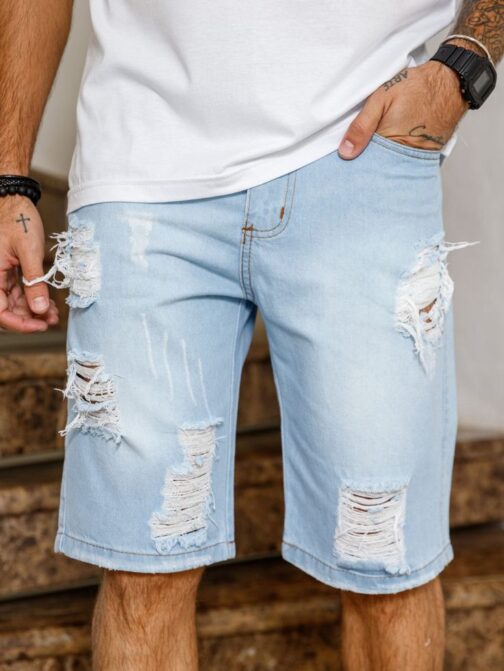 Men's Denim Shorts - Image 36