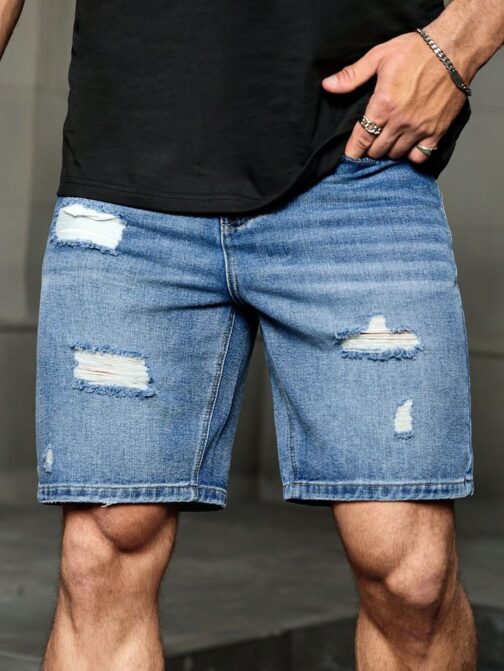 Men's Denim Shorts - Image 39